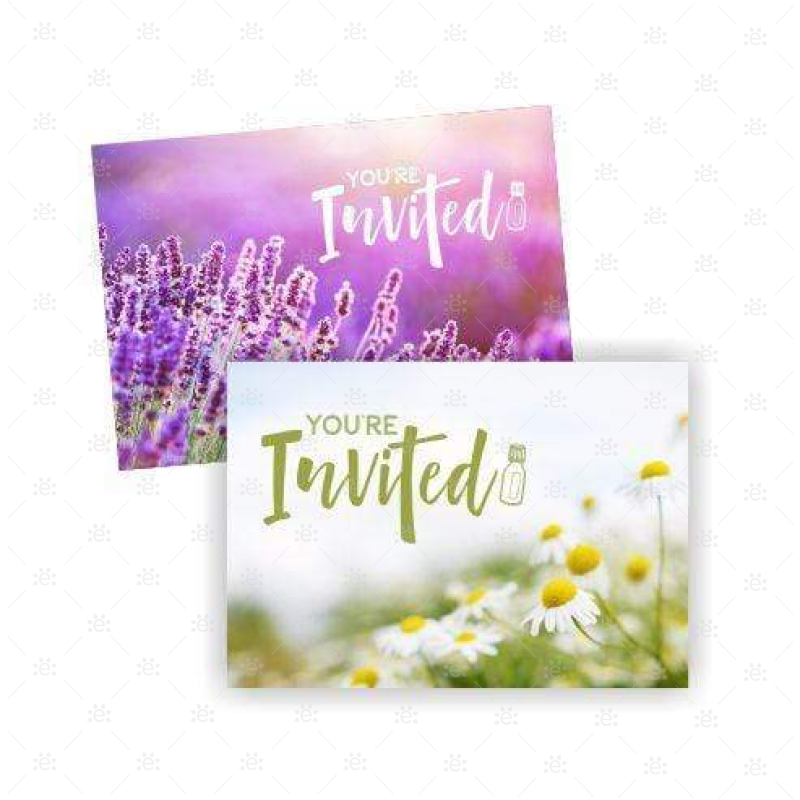 Class Invitations:  Lavender (20 Per Pack)