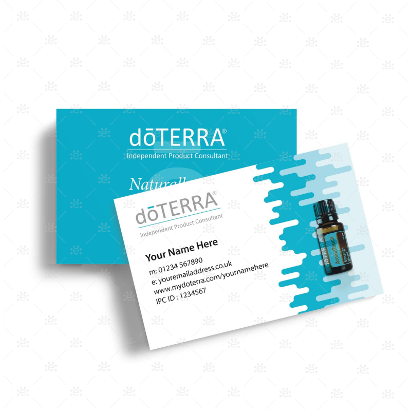 Doterra Business Cards - Design 1A