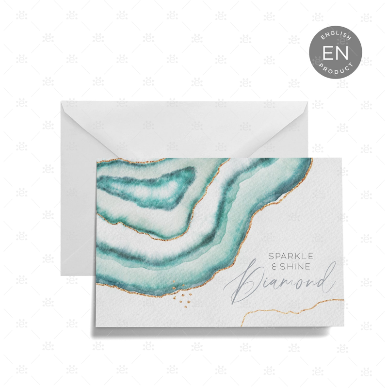 Gemstone Rank Recognition Card - Diamond Gift Cards