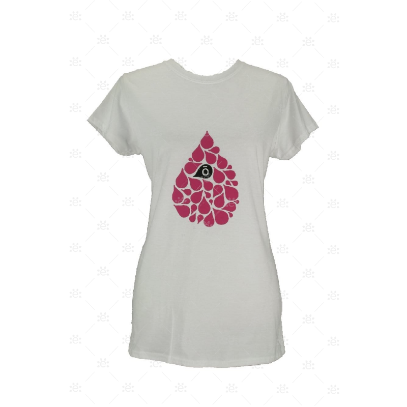 Ladies dōTERRA® Branded T-Shirt - Design Style 1 (White)