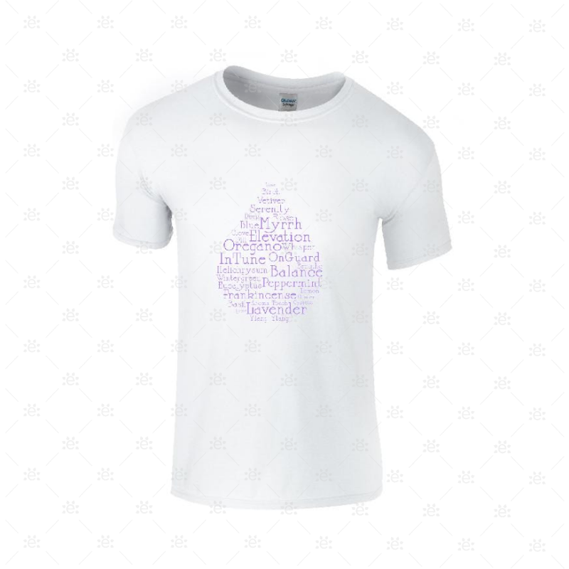 Mens Doterra Branded T-Shirt - Design Style 9 Clothing