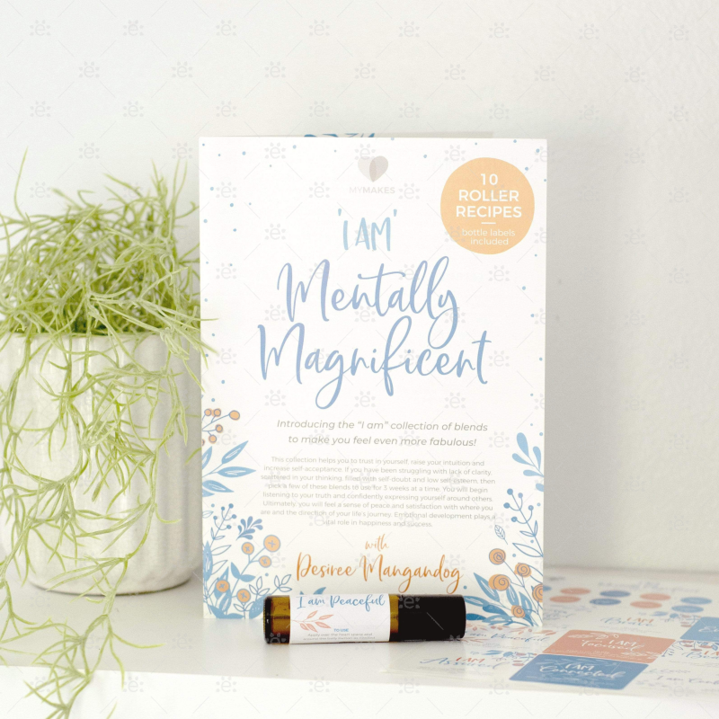 Mymakes:  I Am Mentally Magnificent By Desiree Mangandog (Make & Take Workshop Set)