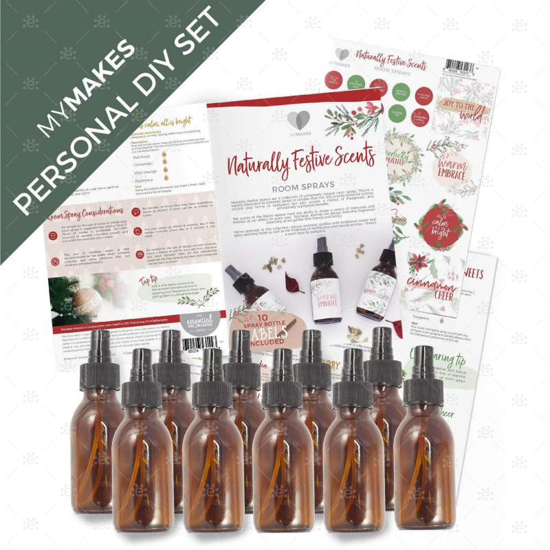 MyMakes : Naturally Festive Scents - Room Sprays (Personal DIY Set)