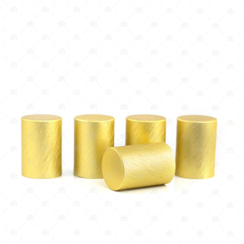 Yellow/Gold Metallic Roller Bottle Cap (5pk) Accessories & Caps