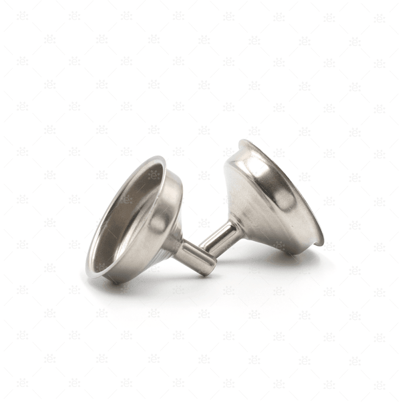 Stainless Steel Mini Funnels (2 Pack) Accessories & Caps